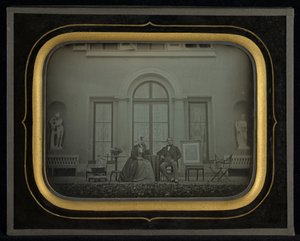 Jean-Gabriel och Anne-Charlotte-Adélaide Eynard av Jean Gabriel Eynard